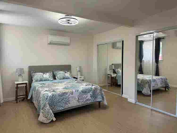 Master bedroom with private bath