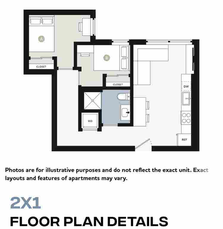 Immediate occupancy 1-2 bedroom apt