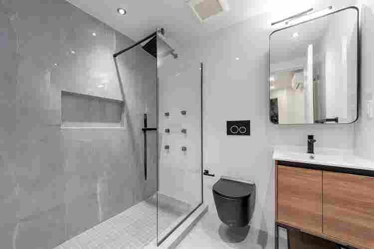 Furnished bedroom privet bathroom