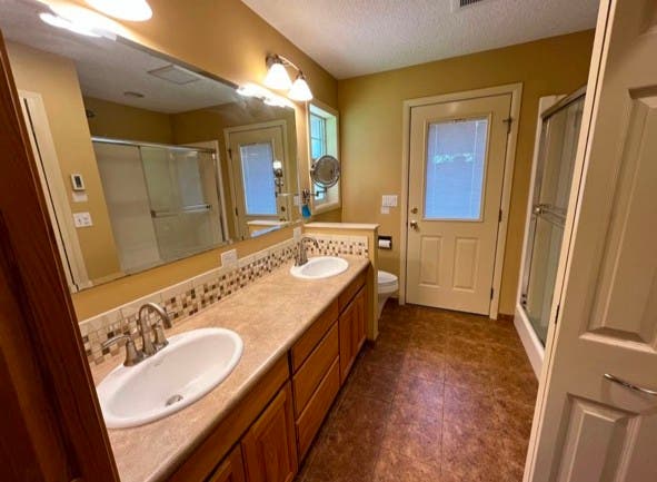 Big room/bath suite, private door!