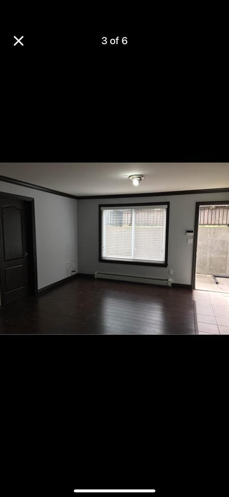 2 Bed Bright Basement for Rent.
