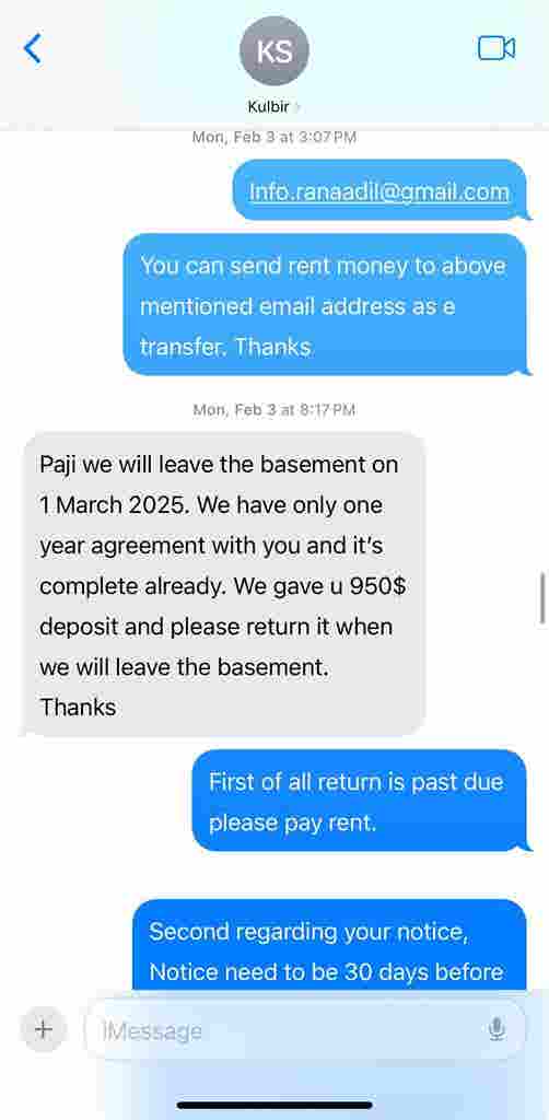 2 Bed Bright Basement for Rent.