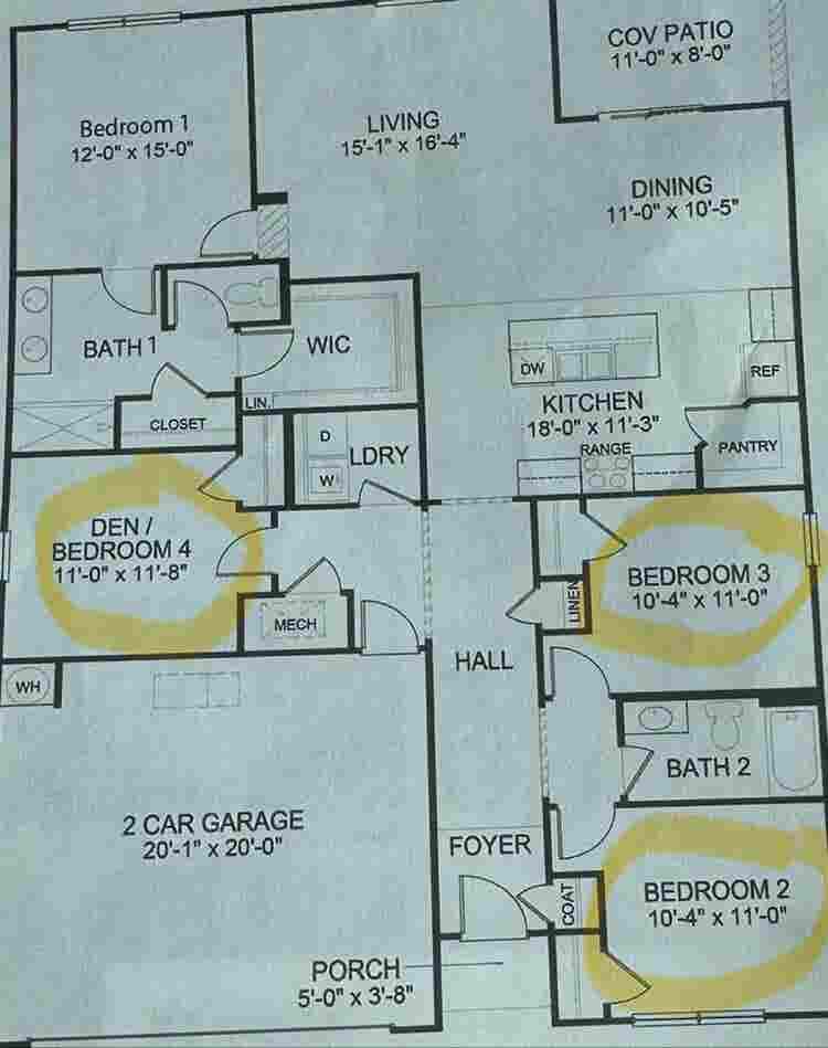 Rooms for rent 9 minutes from CCU!