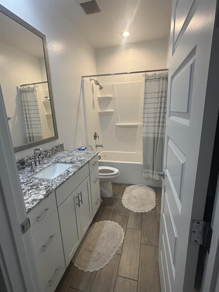 Room with own bathroom
