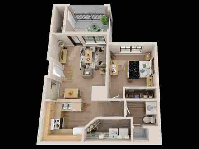 Sublease for  bath apartment