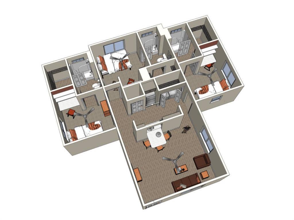 Sublease for the spring semester