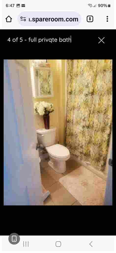 Room avail. Share 3 bedroom home