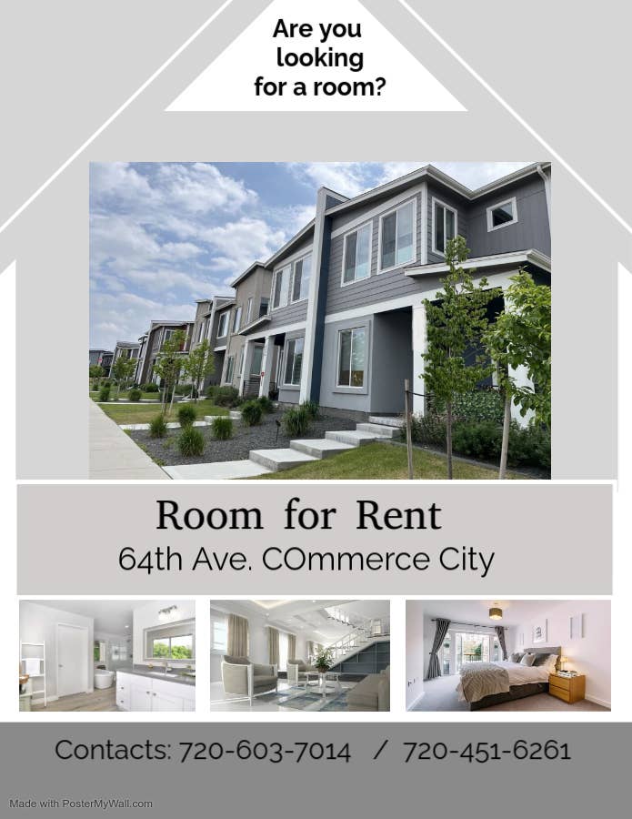$ Room for rent in Commerce city