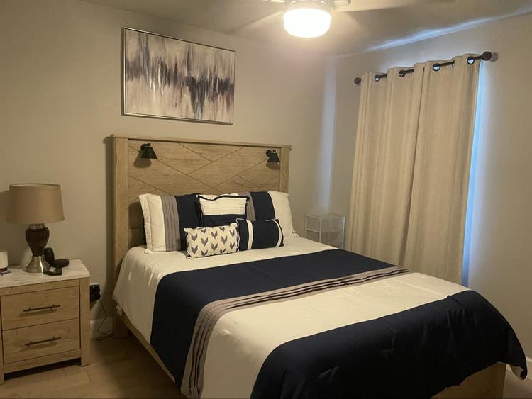 One bed room available
