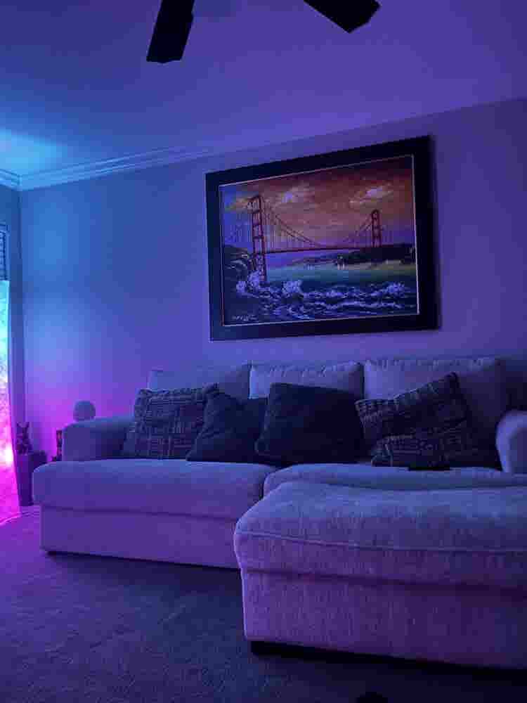 Master bed room with full bath