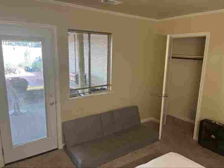 Private bathroom and bedroom