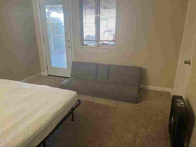 Private bathroom and bedroom