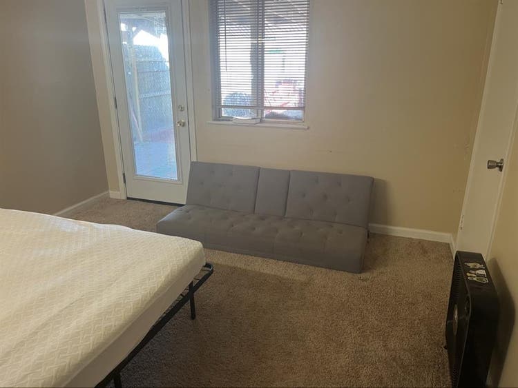 Private bathroom and bedroom