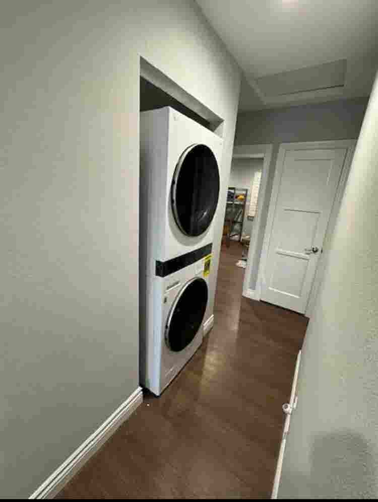 Room with shared bathroom