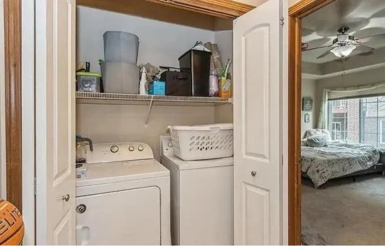 Spacious one bedroom apartment