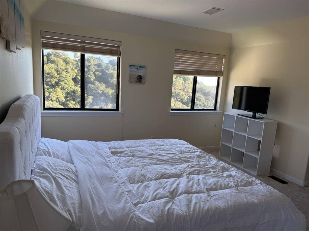 Oceanview bedroom with kitchenette