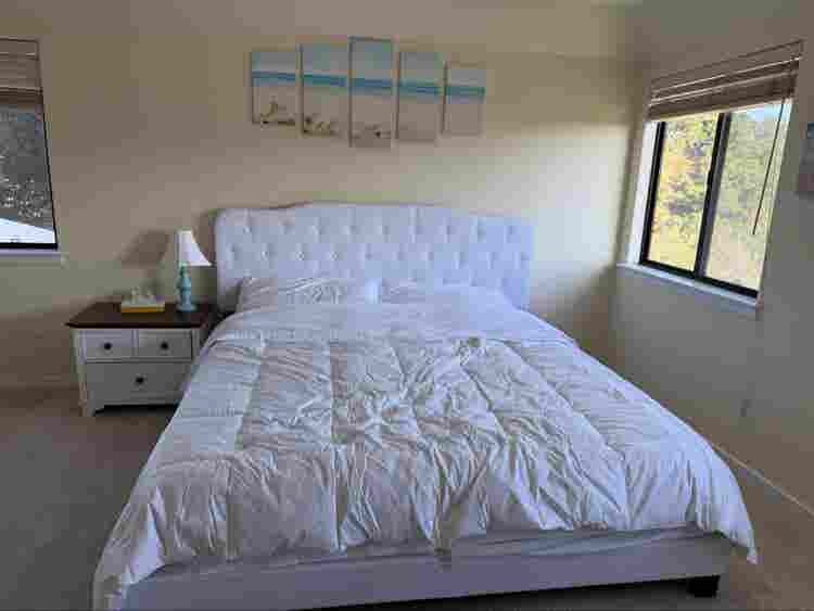 Oceanview bedroom with kitchenette