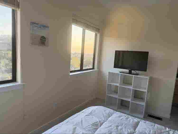 Oceanview bedroom with kitchenette