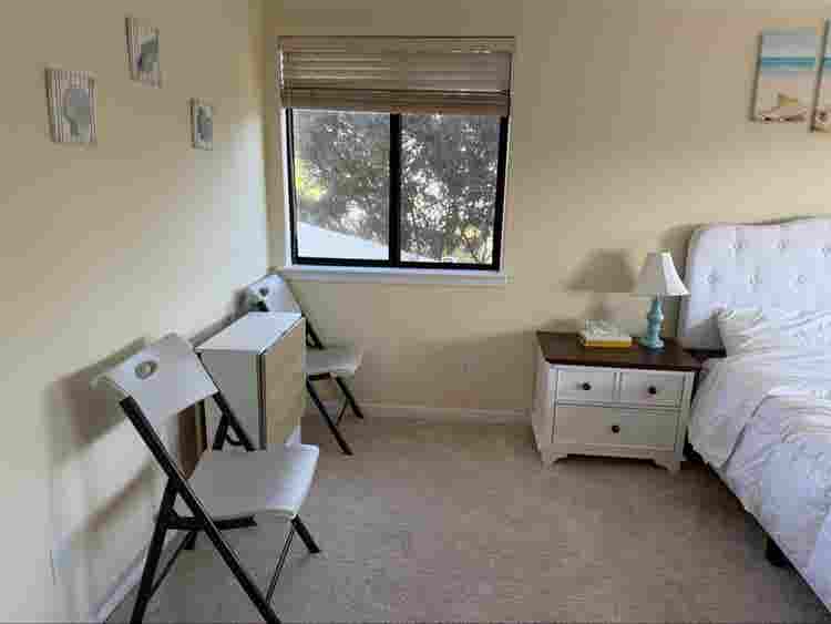 Oceanview bedroom with kitchenette