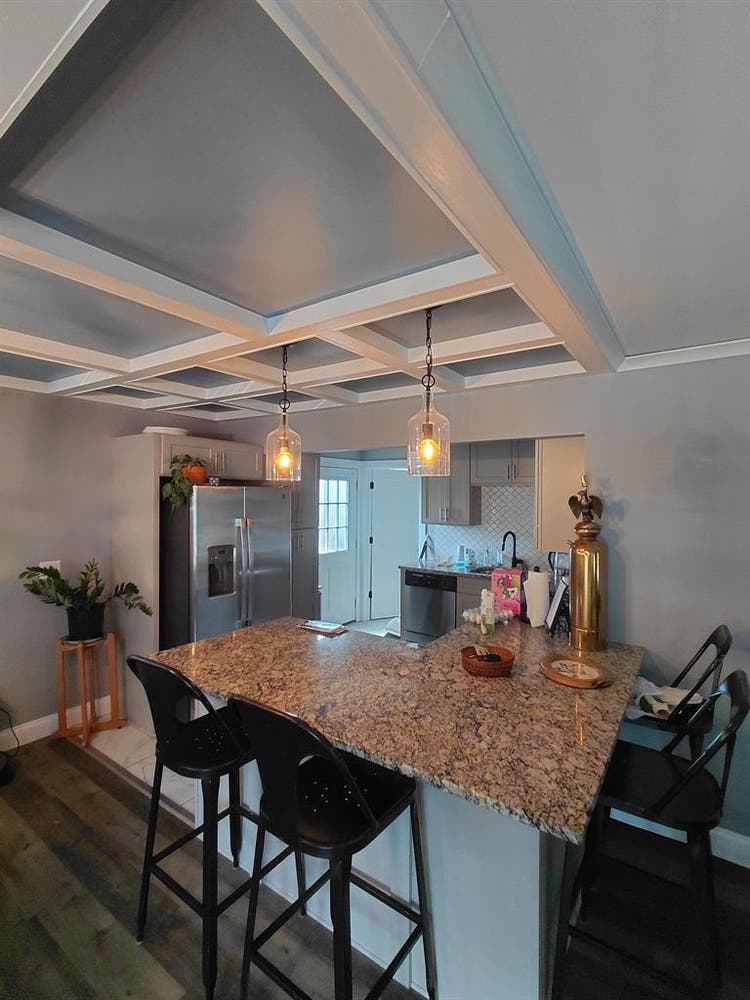 Upstairs room with private bathroom