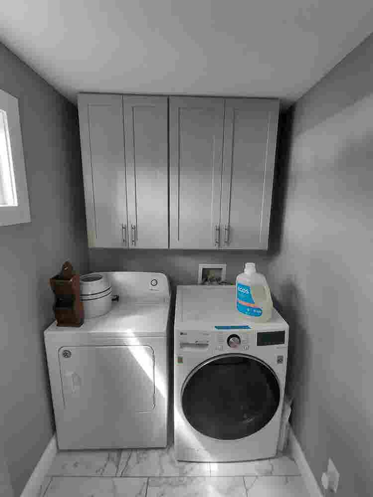 Upstairs room with private bathroom