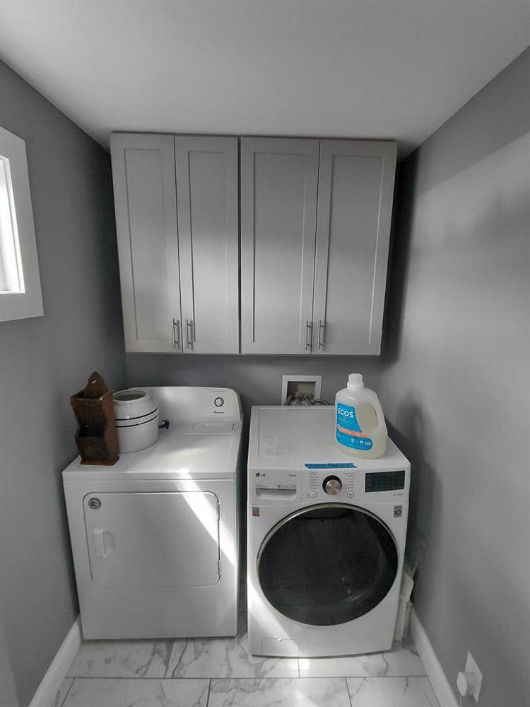 Upstairs room with private bathroom