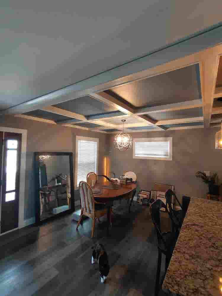 Upstairs room with private bathroom