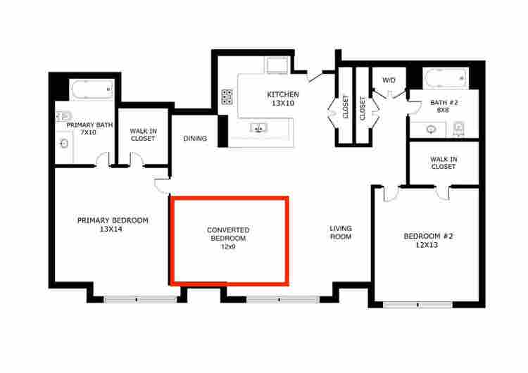 Nr SF Caltrain - Fully Furnished BR