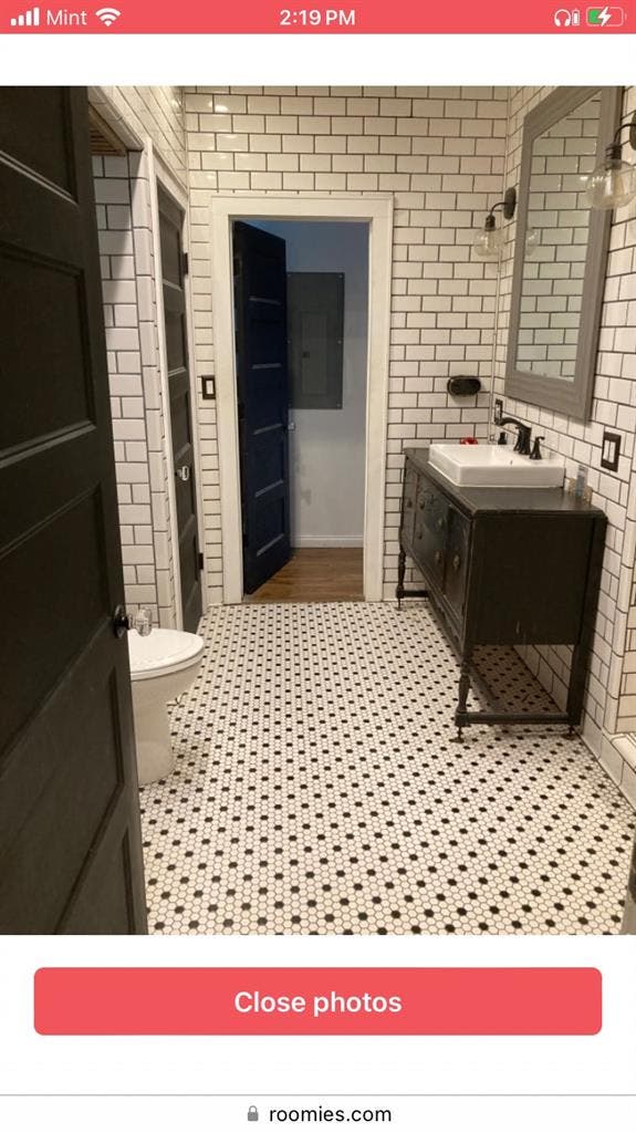 Furnished Room w/ private bath.