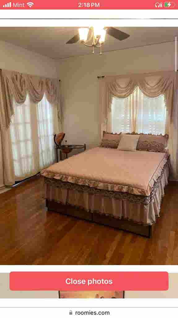 Furnished Room w/ private bath.
