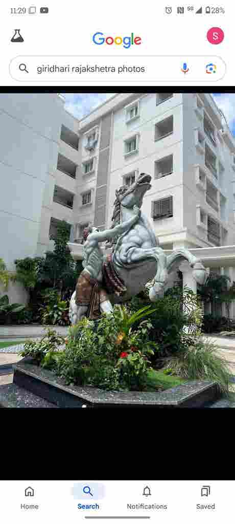 3bhk semi furnished