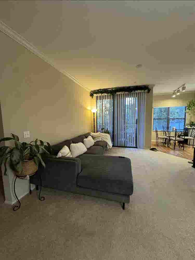 BEDROOM with shared bathroom