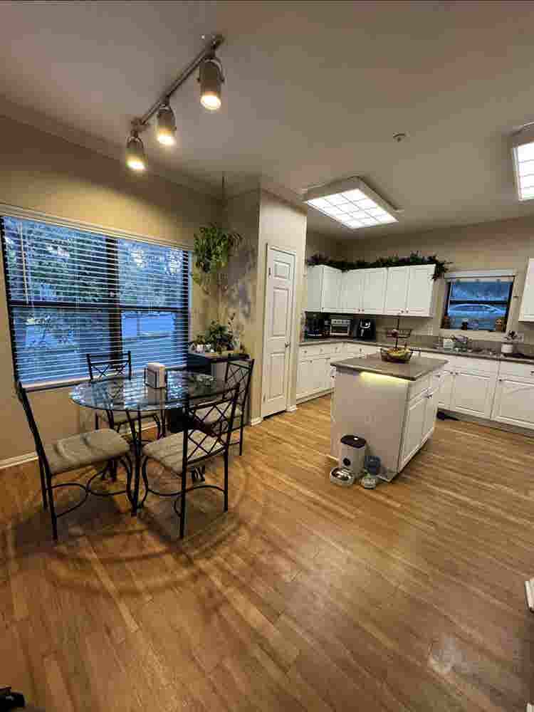 BEDROOM with shared bathroom