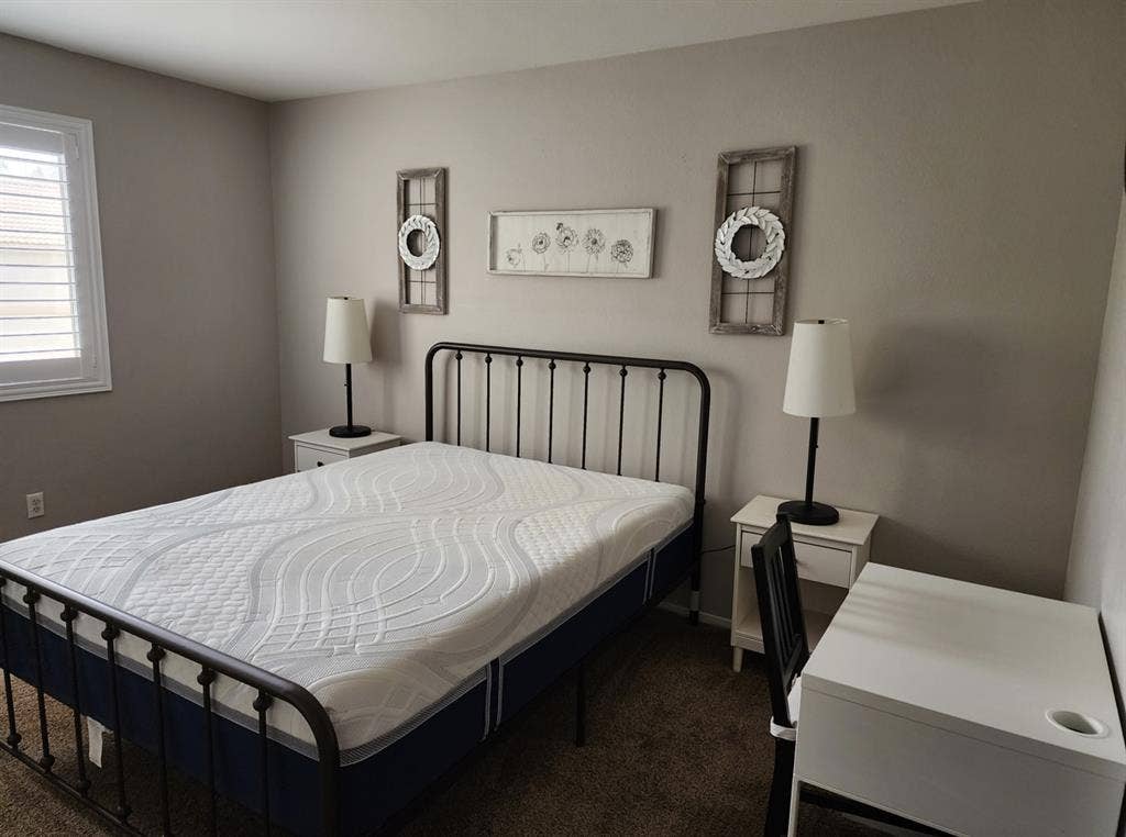 Furnished Master Bedroom,