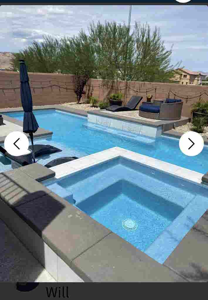 Furnished house with pool and spa