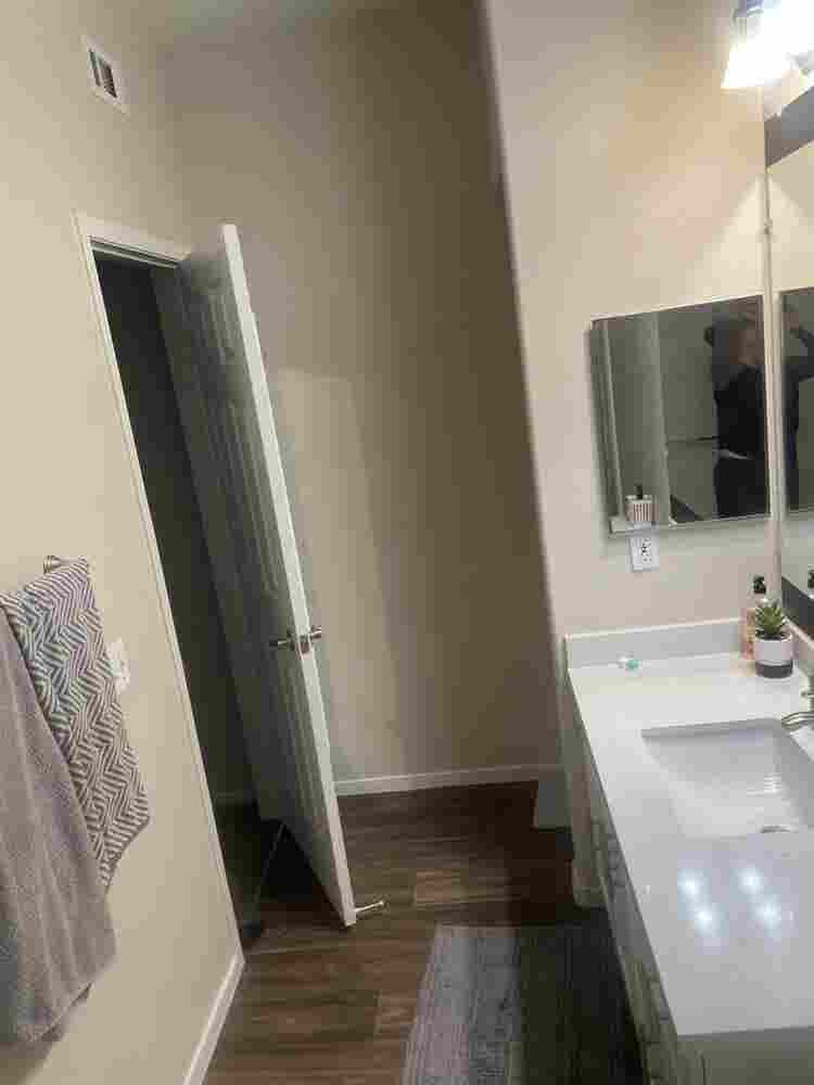 Fully furnished room and bathroom