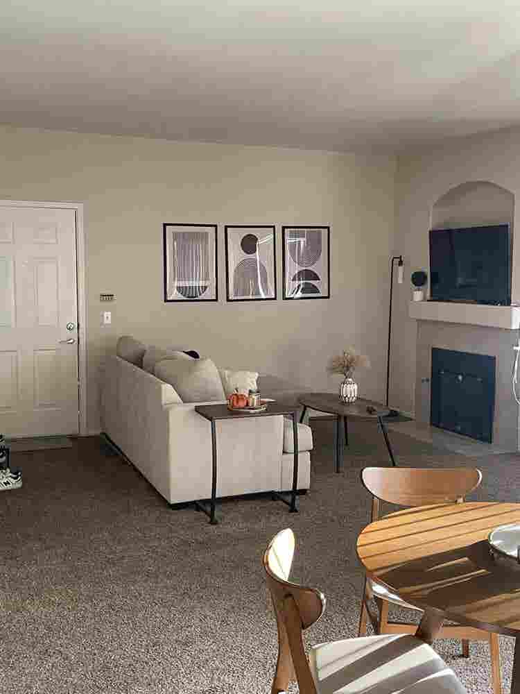 Fully furnished room and bathroom