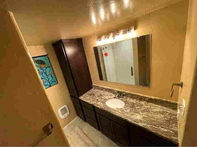 You get 2 private rooms + bathroom