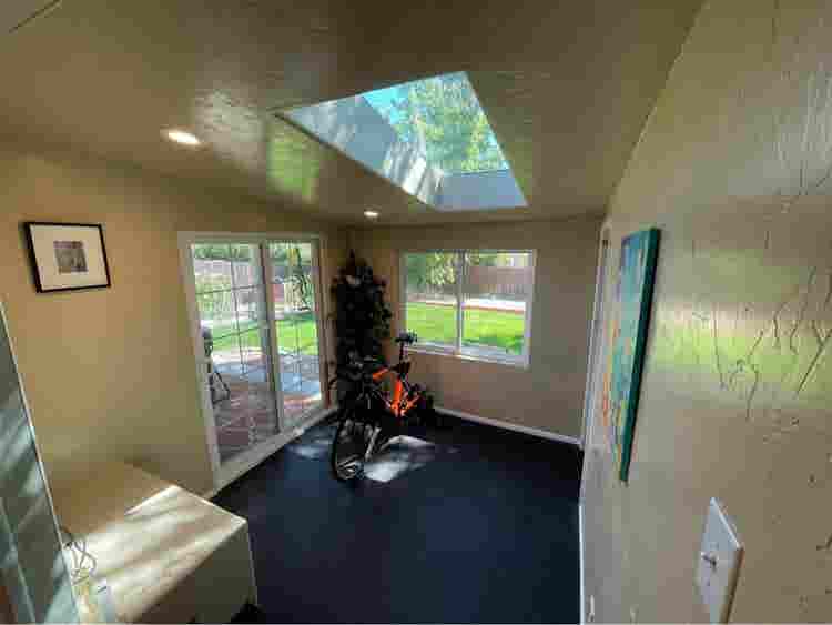 You get 2 private rooms + bathroom