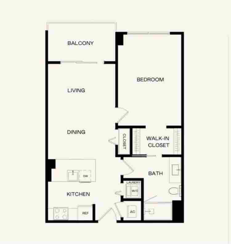 Furnished 1BR Downtown Miami