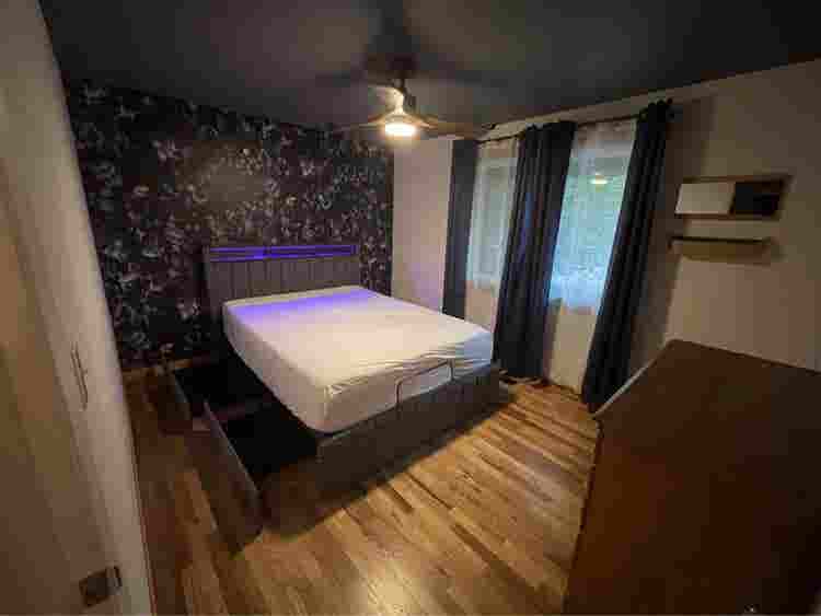Furnished bedroom, house 1 roommate