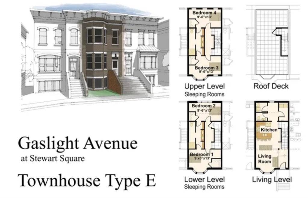Gaslight Avenue Townhousee