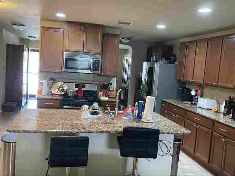 Furnished room for rent.