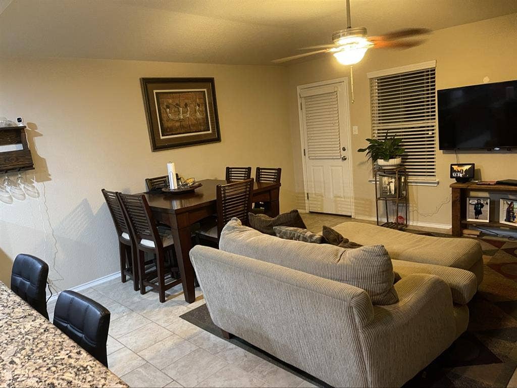 Furnished room for rent.