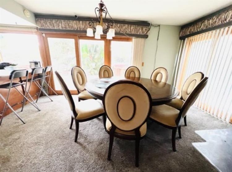 Private room for rent .