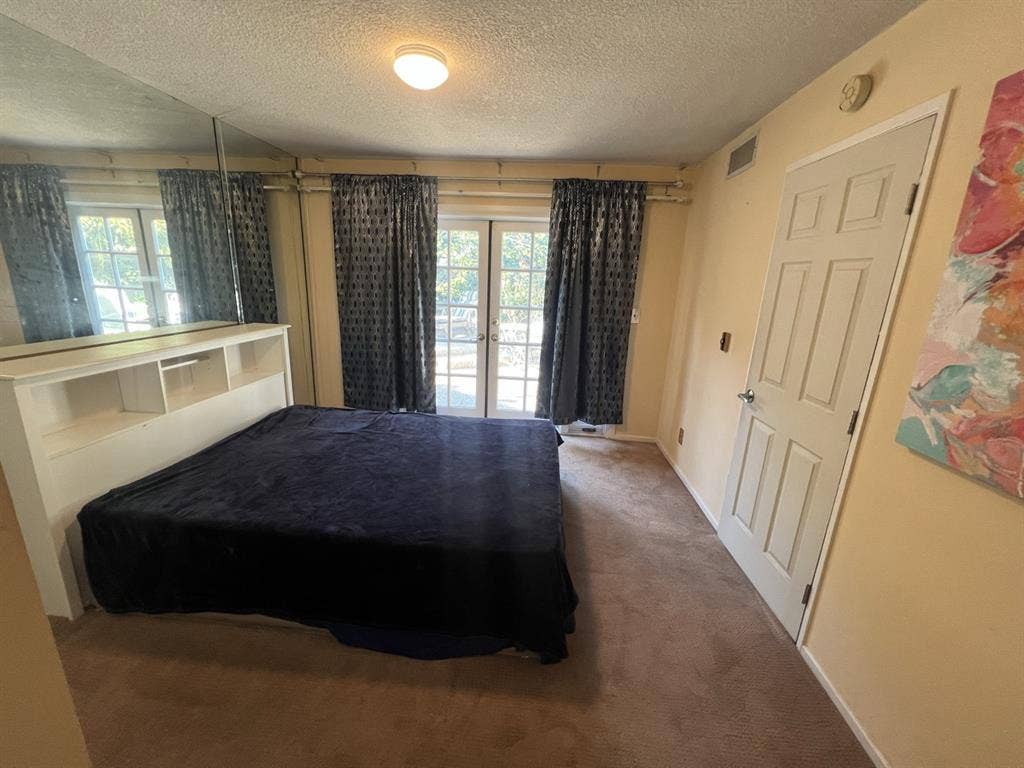 Private room for rent .