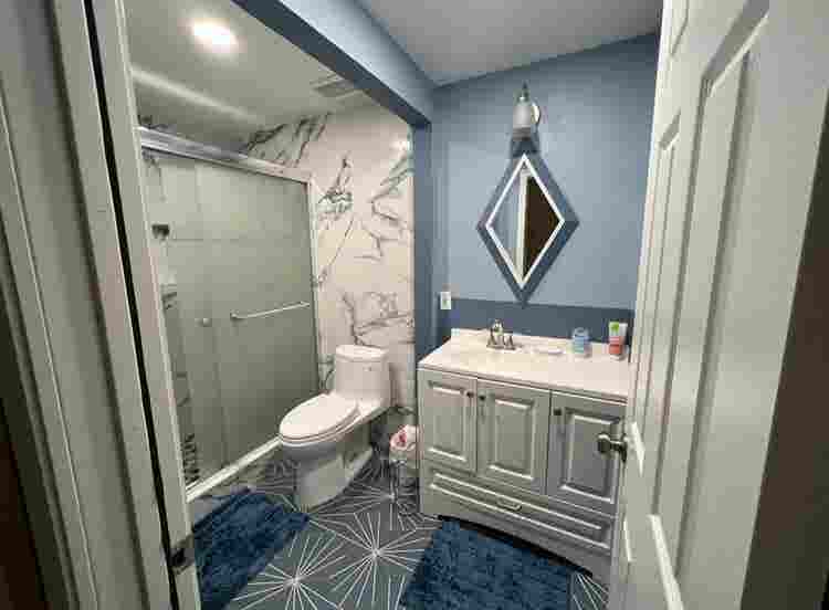Private room for rent .