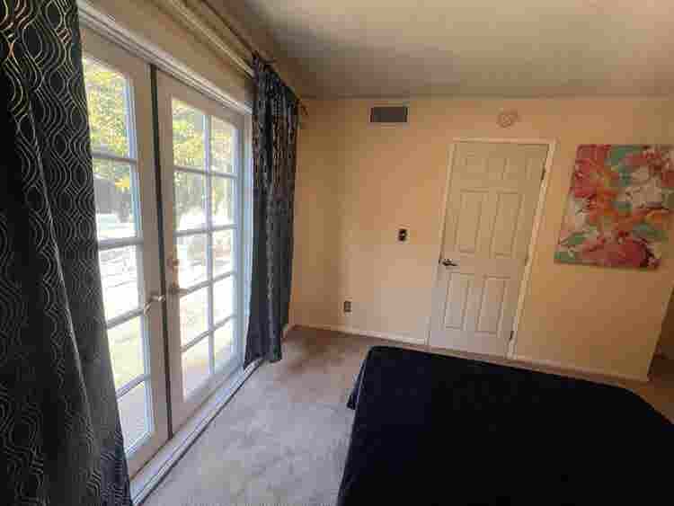 Private room for rent .