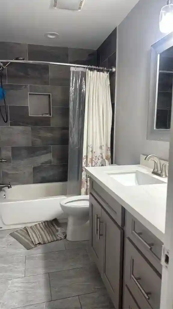 Room with private bathroom