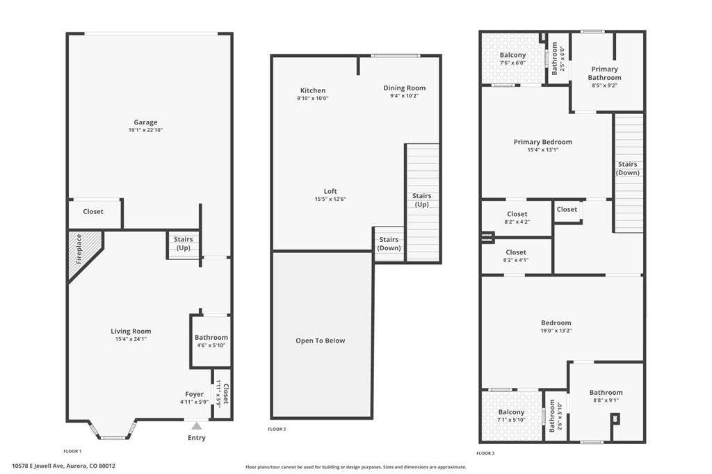 Spacious Aurora Townhome for Rent